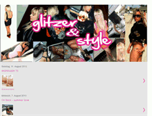 Tablet Screenshot of glitzerstyle.blogspot.com