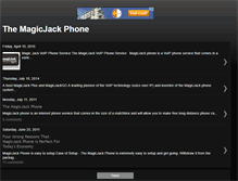 Tablet Screenshot of magicjackphone1.blogspot.com
