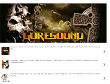 Tablet Screenshot of goresound.blogspot.com