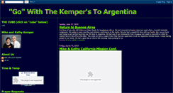 Desktop Screenshot of mikeandkathykemper.blogspot.com