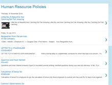 Tablet Screenshot of humanresourcepolicies.blogspot.com