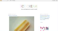 Desktop Screenshot of cococakeicecream.blogspot.com
