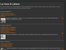 Tablet Screenshot of lavocedilatiano.blogspot.com
