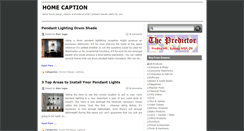 Desktop Screenshot of homecaption.blogspot.com