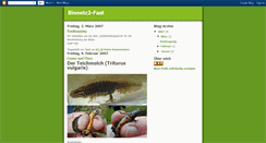 Desktop Screenshot of bionetz2fast.blogspot.com
