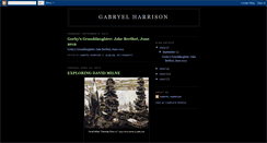 Desktop Screenshot of gabryelharrison.blogspot.com