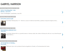 Tablet Screenshot of gabryelharrison.blogspot.com