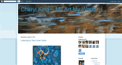 Desktop Screenshot of cherylkingart.blogspot.com