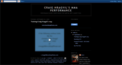 Desktop Screenshot of mmaperformance.blogspot.com