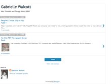 Tablet Screenshot of gabriellewalcott.blogspot.com