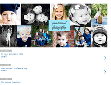Tablet Screenshot of ginasteinagelphotography.blogspot.com