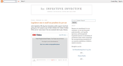 Desktop Screenshot of infectiveinvective.blogspot.com
