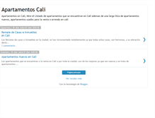 Tablet Screenshot of caliapartamentos.blogspot.com