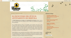 Desktop Screenshot of losverdesorihuela.blogspot.com