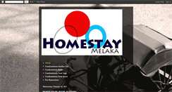 Desktop Screenshot of 88homestay-melaka.blogspot.com