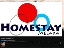 Tablet Screenshot of 88homestay-melaka.blogspot.com