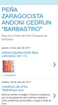 Mobile Screenshot of barbastrozaragocista.blogspot.com