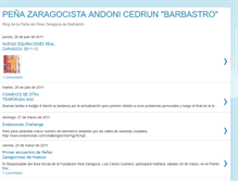 Tablet Screenshot of barbastrozaragocista.blogspot.com