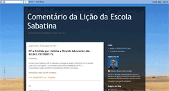 Desktop Screenshot of comentarioes.blogspot.com