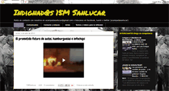 Desktop Screenshot of indignadxs15msanlucar.blogspot.com