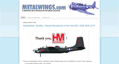 Desktop Screenshot of metalwings1942.blogspot.com