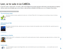Tablet Screenshot of leersetesubealacabeza.blogspot.com
