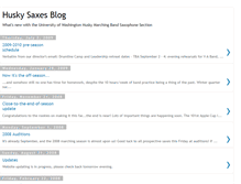 Tablet Screenshot of huskysaxes.blogspot.com