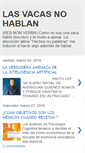 Mobile Screenshot of lasvacasnohablan.blogspot.com