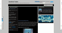 Desktop Screenshot of deathlok-movie-trailer.blogspot.com