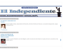 Tablet Screenshot of diarioelindependiente.blogspot.com