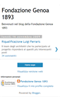 Mobile Screenshot of fondazionegenoa.blogspot.com