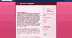 Desktop Screenshot of michelle-stimpson.blogspot.com