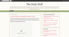 Desktop Screenshot of dailyhuff.blogspot.com