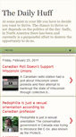 Mobile Screenshot of dailyhuff.blogspot.com