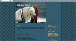 Desktop Screenshot of highlandhooves.blogspot.com