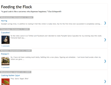 Tablet Screenshot of feeding-the-flock.blogspot.com