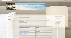 Desktop Screenshot of cook-islands-aitutaki-accommodations.blogspot.com