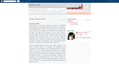 Desktop Screenshot of businesspromotionalgifts.blogspot.com