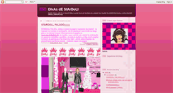 Desktop Screenshot of divasdestardollblog.blogspot.com