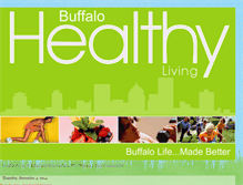 Tablet Screenshot of buffalohealthylivingnews.blogspot.com