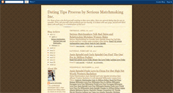 Desktop Screenshot of datingtipsprocess.blogspot.com