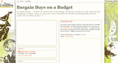 Desktop Screenshot of bargainbuysonabudget.blogspot.com