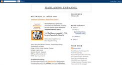 Desktop Screenshot of hablamos-espanol.blogspot.com