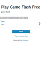 Mobile Screenshot of play-game-flash.blogspot.com