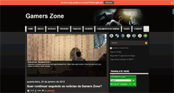 Desktop Screenshot of gamerszonebr.blogspot.com