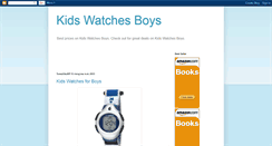 Desktop Screenshot of kidswatchesboys.blogspot.com