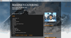 Desktop Screenshot of maxinecatering.blogspot.com