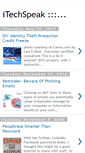 Mobile Screenshot of itechspeak.blogspot.com