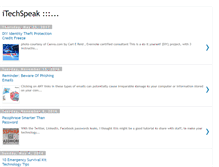 Tablet Screenshot of itechspeak.blogspot.com