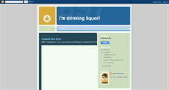 Desktop Screenshot of imdrinkingliquor.blogspot.com